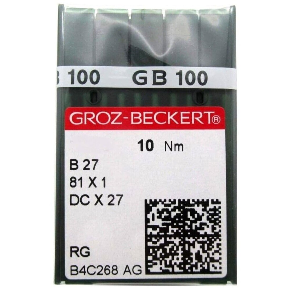 100 Pk. Groz-Beckert B27, DCX27 Industrial Overlock Sewing Machine Needles-Size 13, GB-DCX27-13