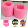 Operitacx 1pc Non-Stick Silicone Cake Mold for Fondant and Scented Candle Making Easy to and Store Practical Baking Tool for Cake Decoration and Soap Craft view 4