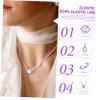 KONTONTY Metallic Rope Cord Beading Thread Jewelry Accessories Elastic String for DIY Wall Hangings view 2