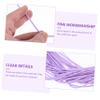 KONTONTY Metallic Rope Cord Beading Thread Jewelry Accessories Elastic String for DIY Wall Hangings view 4