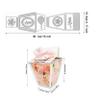 JBQUEEN 1pc Milk Box Gift Box Dies Treat Boxes Dies Metal Cutting Die Cut for Paper Craft Handmade Card Making Greeting Cards Scrapbooking & Album Arts from Alina Crafts view 2
