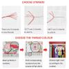 DMCVIVR Stamped Cross Stitch Kits for Beginners Adults Needlepoint Kits for Beginners Embroidery Kits for Adults Crossstitch Kit for Beginners 11CT-Jesuit Women 16x20 inch, ArtKits15 view 4