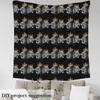 Erosebridal Lion Couples Fabric by The Yard for Man Woman,Crown Upholstery Fabric for Valentine Day,Safari Animal Decorative Fabric,Mr Mrs Indoor Outdoor Fabric,Grey Golden,5 Yards view 3