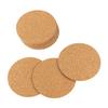 Tenalleys 10 Pack Round Cork Coasters, 4" Self-Adhesive Cork Mats, DIY Coasters & Craft Accessories view 1