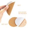 Tenalleys 10 Pack Round Cork Coasters, 4" Self-Adhesive Cork Mats, DIY Coasters & Craft Accessories view 4