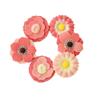 2pcs Cake Fondant Mold- Silicone Molds Silicone Flower for Chocolate Candy Jello Cookie Sugar Craft Lotion Bar Polymer Clay Soap Jello Soap Candle (flowers 2) view 4