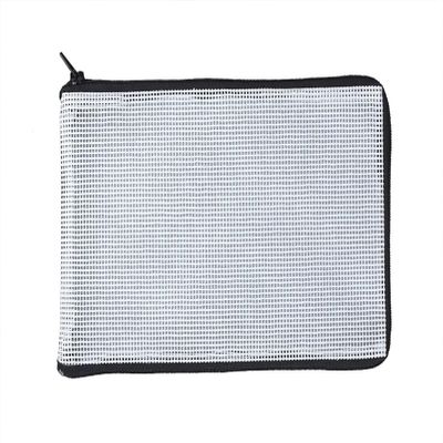 Aidalux Needlepoint Preassembled Blank Canvas Purse | Wallet | Cosmetic Case Kit, White