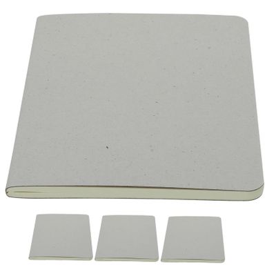 KONTONTY 4pcs Mini Travel Portable Blank Watercolor Notepad for Artists Compact Graffiti Book for Sketching Supplies for Giving