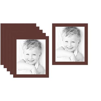ArtToFrames 15x18 Maroon/Maroon Custom Mat for Picture Frame with 11x14 opening size (Mat Only, Frame NOT Included)
