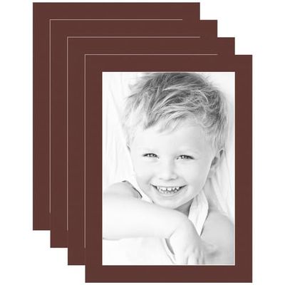 ArtToFrames 13x19 Maroon/Maroon Custom Mat for Picture Frame with 9x15 opening size (Mat Only, Frame NOT Included)