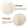 Operitacx 10pcs Oval Wooden Pendant DIY Decor Materials Unfinished Wood Slices Home Decor Ornaments Graffiti Wood Chip view 3