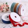 Pieaary Terracotta Velvet Ribbon 1/4 Inch x 20Yd,Double Faced Premium Velvet Ribbon for Gift Wrapping Handmade Crafts Bow Making,Christmas and Wedding Decoration(1/4" Terracotta) view 3