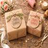 CHYHMYT Wood Block Stamp, Cursive Happy Birthday Rubber Stamp view 2