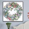 Qeerysew Cross Stitch Kits Stamped Full Range of Embroidery Starter Kits for Beginners DIY -Printed Kit The Art of Hummingbirds(2) 14CT 2020inches view 4