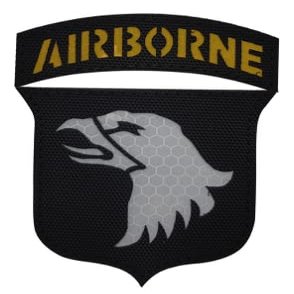 101st Airborne Division IR Patch Armband Badge Military Decorative Sewing Applique Embellishment Tactical Patches