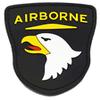 101st Airborne Division PVC Patch Armband Badge Military Decorative Sewing Applique Embellishment Tactical Patches (2p) view 3