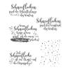 Clear Stamps,Rubber Stamps,11x16cm German Transparent Clear Silicone Stamp Seal for Scrapbooking Photo Album Card Decorative view 1