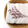 100% Linen Fabric with Subtle Beige Stripes, Medium Weight 7854 Ivory view 1