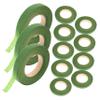 GRIRIW 12rolls Florist Wraps Green Floral Tape DIY Flower Supplies Bouquet Stem Wrapping view 1
