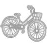 Bike Bicycle Basket Metal Cutting Dies Scrapbooking Card Craft view 2