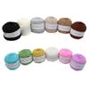 12 Colors Tufted Yarn Ball,Professional 8ply tufting Yarn,195g Tufted Yarn Ball for Rug tufting,Punch Needle,5mm Thick Poke Embroidery Thread,Polyester Cotton Mixed Sewing Thread (DB2 195g ball) view 1