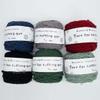 12 Colors tufting Yarn Set,100g Ball tufting Yarn,Professional 8ply Tufted Yarn for Rug tufting,Punch Needle,5mm Thick Poke Embroidery Thread,Polyester Cotton Mixed Sewing Thread (A2E2 100g ball) view 3