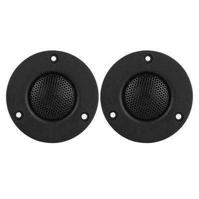 25mm 25W B7 Dome Tweeter Radiator with 60W Max Power, TERS ABS Material, High-Sensitivity Audio Driver for Car/Home Stereo Systems 28kHz Frequency Response