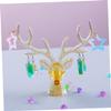 NUOBESTY 1set Antler Shape Epoxy Mold for Christmas Ornaments Deer Horn Resin Mold for Jewelry Organizer and Earring Holder Flexible Mould for Crafting Projects view 3
