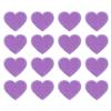 PATIKIL Iron-on Patches, 10 Pack Heart Shaped Sew Embroidered Patches Love Appliques Embellishments for Clothing Jackets Hat Backpack Repairing Decorations, Light Purple view 1