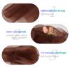 ICOSHOW Crystal Organza Fabric Tulle 11 Inch by 50 Yards Sheer Tulle Rolls for DIY Craft Wedding Party Baby Shower Decor Gift Wrapping Party Supplies (Brown) view 4