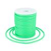 Beadthoven 4mm Hollow Pipe Rubber Tube Cords, 16Yards Barber Cord for Knitting Stitch Holder, Tubing Rubber Cord with Spool for Bracelet Jewelry Making DIY Crafts 2mm Hole - Lime view 1