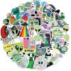 UFO Alien Sticker| 50 PCS | Vinyl Waterproof Stickers for Laptop,Skateboard,Water Bottles,Computer,Phone,Alien Style Stickers for Kids view 1