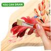 SEWOART 2pcs Unfinished Solid Pine Paddles for DIY Crafts and Home Decoration Wooden Craft Paddles for Painting and Creative Projects view 4