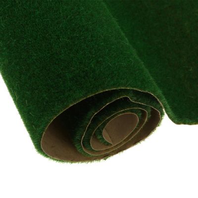 MECCANIXITY 6pcs Artificial Model Grass Mat 10" x 10"(25cm x 25cm) Dark Green Small Realistic Fake Turf for Garden Lawn Decoration Model