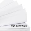 Yopih Linen Covered Scrapbook Photo Album, 12x12 Inches with Hardcover Kraft White Pages - Ideal for Travel, Wedding, Guest Book, Christmas, Baby Shower (40 Sheets/80 Pages) view 4