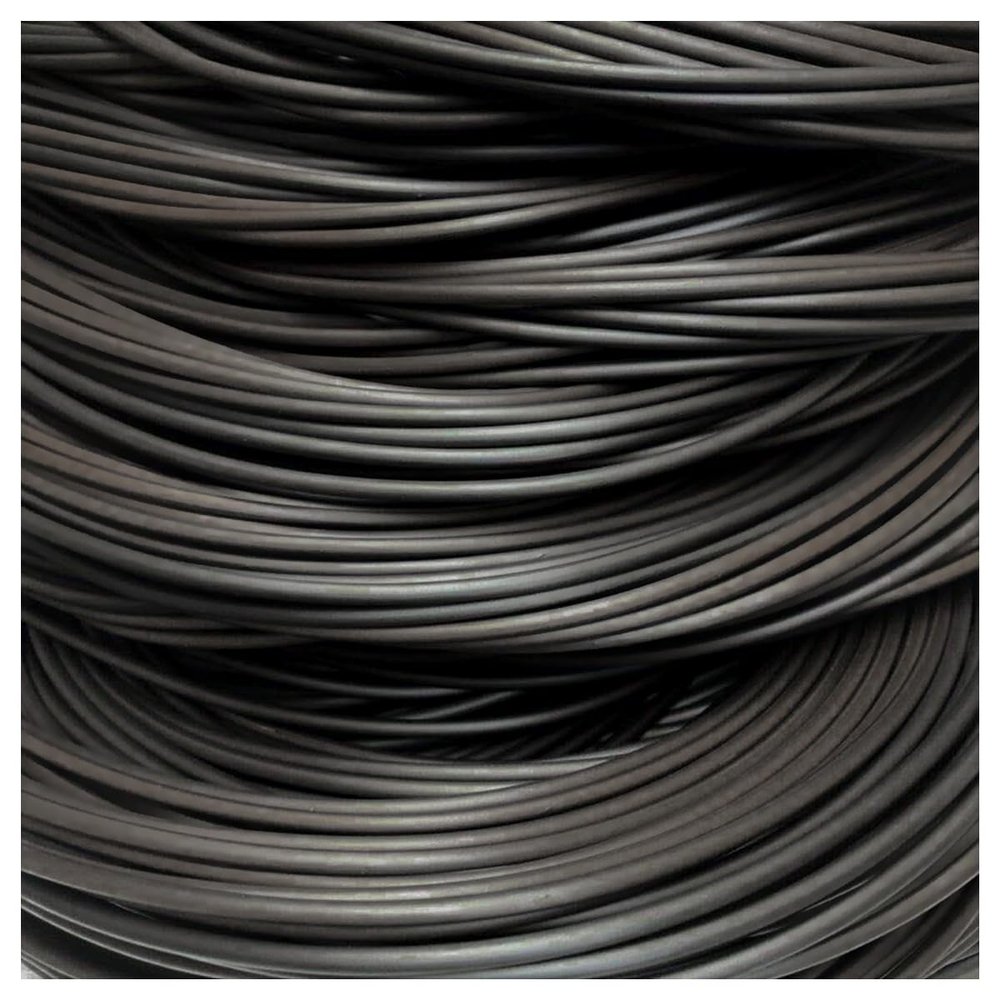 ECYC Ltd 164 Feet Synthetic Rattan Repair Material, 4.3mm Hollow Round Rattan Plastic Wicker Repair Kit Rattan Repair Strips for Repairing Patio Furniture, Weaving Storage Basket, DIY Crafts