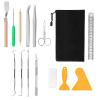 EHJRE 15 Craft Basic Set Tools Including, Tweezers, Weeders, for DIY Handmade Projects, Crafting, Dry Making view 1