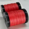 2pack/Set Round Waxed Polyester Thread 0.4mm for Leather Sewing, Book Binding, Hand Sewing (Peach Pink) view 1