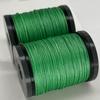 2pack/Set Round Waxed Thread 0.4mm Waxed Polyester Thread for Leather Sewing, Book Binding Thread Waxed Cord for Hand Sewing (Bright Green) view 1