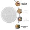 2pcs Homemade Ice Pop Molds Round Tray Mold for Snacks Fruits Beads Desserts view 3