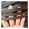 ECYC Ltd 196.8 Feet 8.5mm Wide Flat Rattan Weaving Material, Synthetic Rattan Repair Material Rattan Strips PE Plastic Imitation Rattan Wicker for Fixing Rattan Furniture, DIY Storage Basket, Crafts view 1
