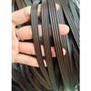 ECYC Ltd 196.8 Feet 8.5mm Wide Flat Rattan Weaving Material, Synthetic Rattan Repair Material Rattan Strips PE Plastic Imitation Rattan Wicker for Fixing Rattan Furniture, DIY Storage Basket, Crafts view 3