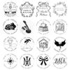 Custom Book Embosser, Personalized Library Name Stamp, from The Library of Self-Inking Stamper, Multiple Design Options view 1