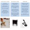Custom Book Embosser, Personalized Library Name Stamp, from The Library of Self-Inking Stamper, Multiple Design Options view 2