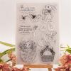 Easter Bunny Egg Silicone Clear Stamp and Die Sets for Card Making, DIY Embossing Photo Album Decorative Craft view 3