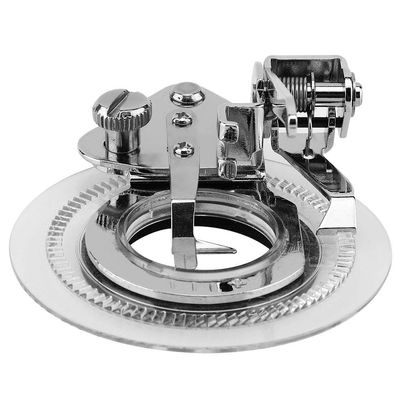 Daisy Flower Stitch Presser Foot,Daisy Flower Disc Pattern Stitch Round Foot,Low Shank Flower Stitch Circles Presser Foot,Home Sewing Machine Presser Foot