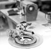 Daisy Flower Stitch Presser Foot,Daisy Flower Disc Pattern Stitch Round Foot,Low Shank Flower Stitch Circles Presser Foot,Home Sewing Machine Presser Foot view 4