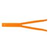 Mandala Crafts 100 PCs Orange Nylon Zippers for Sewing 7 Inch - Zippers Replacement Sewing Supplies in Bulk for Tailor, Clothing Repair, and DIY Projects view 3