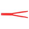 Mandala Crafts 100 PCs Cherry Red Nylon Zippers for Sewing 6 Inch - Zippers Replacement Sewing Supplies in Bulk for Tailor, Clothing Repair, and DIY Projects view 2