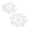 Tofficu 2pcs Snowflake Silicone Molds for Crafts Epoxy Art Home Decor Christmas Ornaments Flexible and Easy to Use for Handmade Decorations view 1